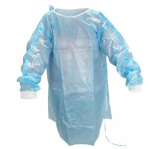 Disposable Blue Protective Gown